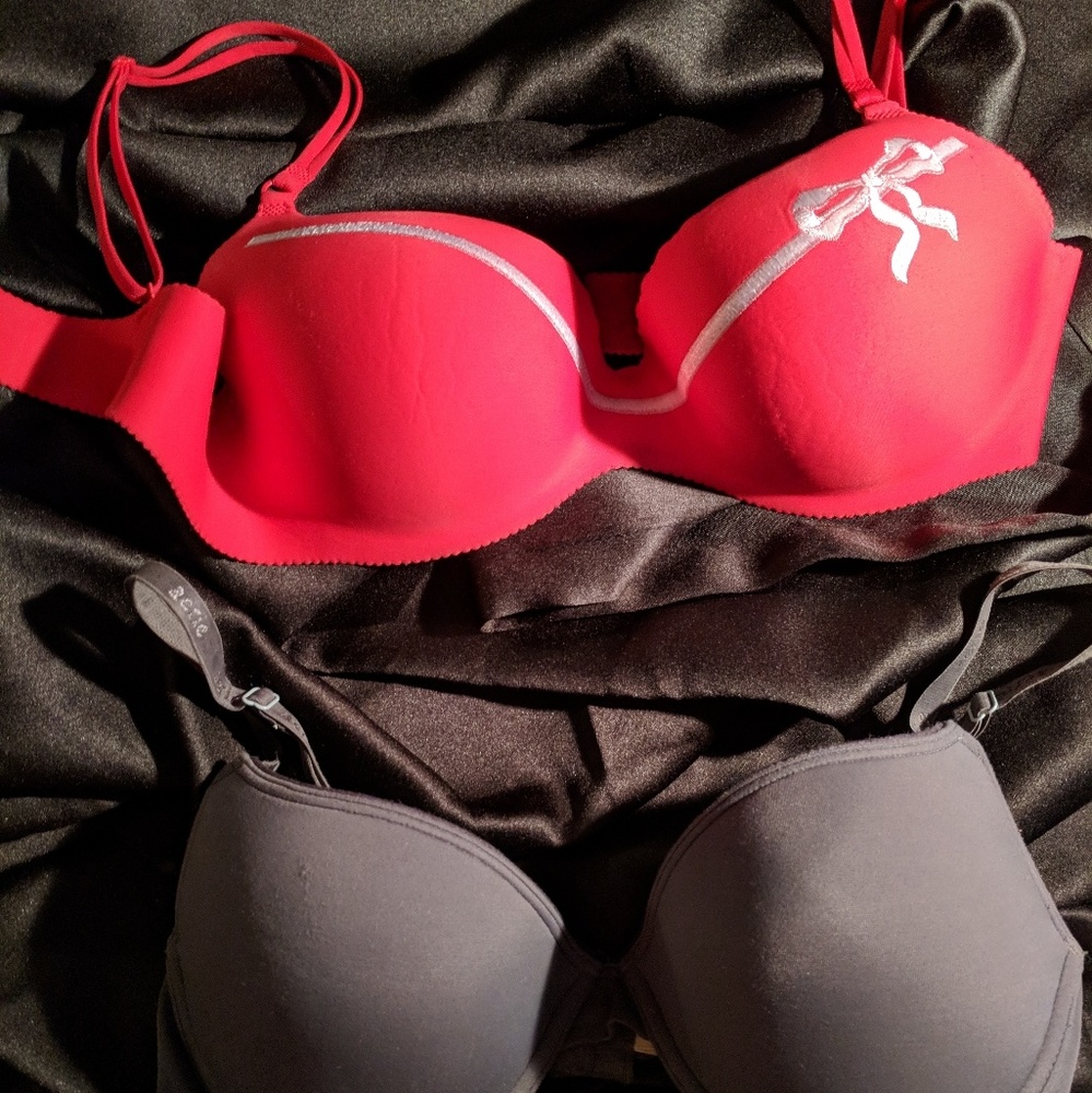 Two bras